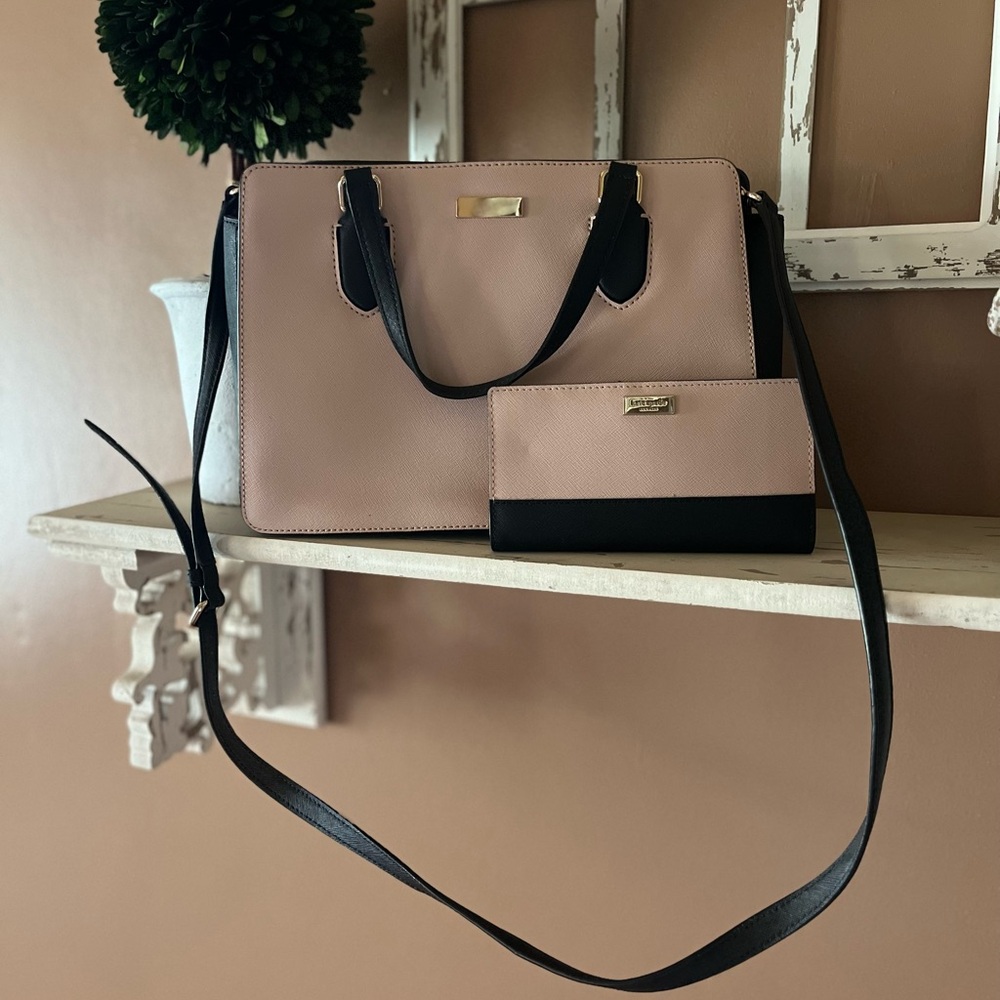 Kate Spade Leather crossbody with matching Wallet